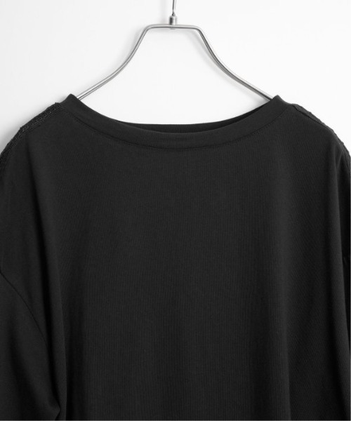 LBC（エルビーシー）の「スリーブレースカットプルオーバー（Tシャツ/カットソー・レディース・ブラウン/ブラック/ホワイト・M）」の8枚目の写真