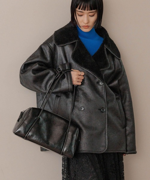 LOWRYS FARM（ローリーズファーム）の「コードハンドルボストン  588944（ボストンバッグ・レディース・レッド/ブラウン/ブラック・FREE）」の7枚目の写真