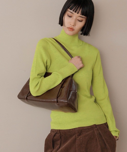 LOWRYS FARM（ローリーズファーム）の「コードハンドルボストン  588944（ボストンバッグ・レディース・レッド/ブラウン/ブラック・FREE）」の9枚目の写真