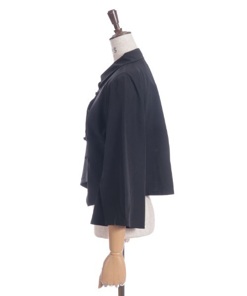 axes femme（アクシーズファム）の「彼岸花刺繍ショートシャツ（シャツ/ブラウス・レディース・ブラック/ネイビー/キナリ・FREE）」の12枚目の写真