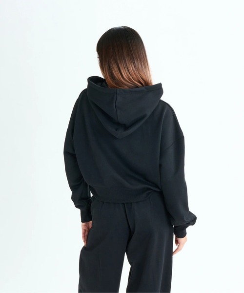 ROXY(ロキシー)の「TRIPLE HEARTS HOODIE/ロキシー速乾UVケアショート丈プルオーバーパーカー・フーディー(パーカー・レディース・グリーン/ホワイト/ブラック・LARGE/MEDIUM/SMALL)」の9枚目の写真