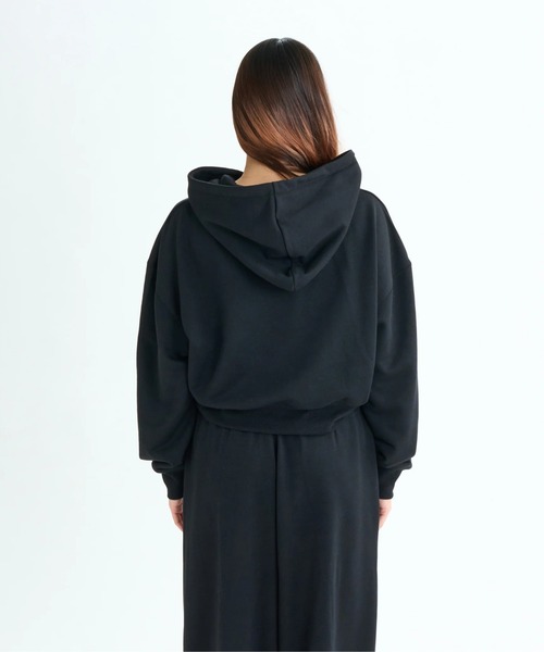 ROXY(ロキシー)の「TRIPLE HEARTS HOODIE/ロキシー速乾UVケアショート丈プルオーバーパーカー・フーディー(パーカー・レディース・グリーン/ホワイト/ブラック・LARGE/MEDIUM/SMALL)」の11枚目の写真