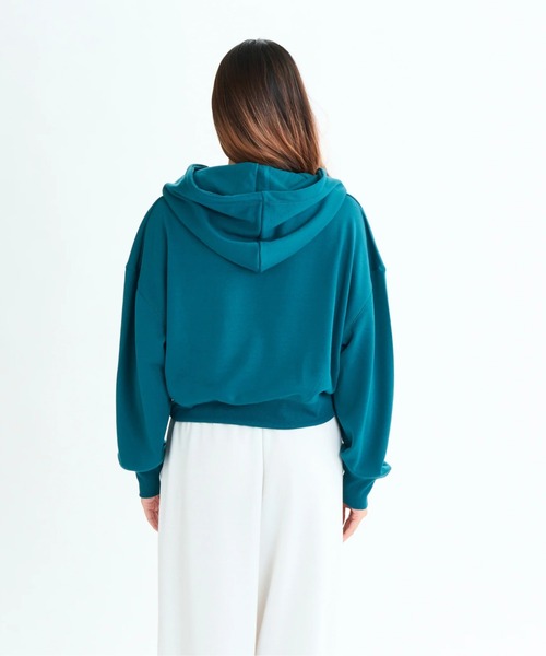 ROXY(ロキシー)の「TRIPLE HEARTS HOODIE/ロキシー速乾UVケアショート丈プルオーバーパーカー・フーディー(パーカー・レディース・グリーン/ホワイト/ブラック・LARGE/MEDIUM/SMALL)」の14枚目の写真