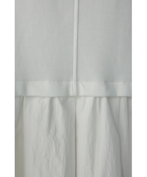 STYLEMIXER(スタイルミキサー)の「フォルムスリーブフレアトップ(Tシャツ/カットソー・レディース・ネイビー/ホワイト/ライトイエロー・FREE)」の12枚目の写真