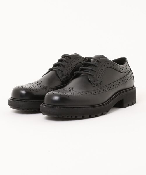 ECCO(エコー)の「軽量厚底 METROPOLE OSLO トラッドレースアップシューズ しなやか上質カウレザー 本革(ドレスシューズ・メンズ・ブラック・37/36/38/39)」の4枚目の写真