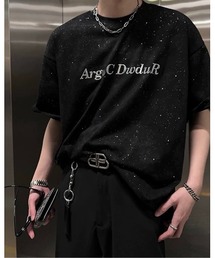 GGD SELECT（ジージーディー　セレクト）の「【ACLOE】Star contrast shirt ロゴ 半袖Tシャツ（Tシャツ/カットソー）」