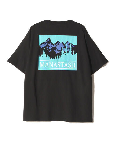 MANASTASH(マナスタッシュ)の「MANASTASH/マナスタッシュ/CiTee OLD TIME(Tシャツ/カットソー・メンズ・ホワイト/ブラック/ラベンダー・L/XL/S/M)」の4枚目の写真
