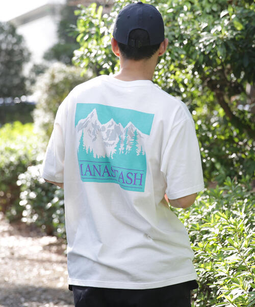 MANASTASH(マナスタッシュ)の「MANASTASH/マナスタッシュ/CiTee OLD TIME(Tシャツ/カットソー・メンズ・ホワイト/ブラック/ラベンダー・L/XL/S/M)」の8枚目の写真