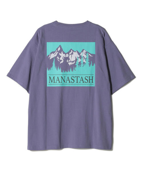 MANASTASH(マナスタッシュ)の「MANASTASH/マナスタッシュ/CiTee OLD TIME(Tシャツ/カットソー・メンズ・ホワイト/ブラック/ラベンダー・L/XL/S/M)」の11枚目の写真