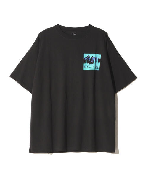 MANASTASH(マナスタッシュ)の「MANASTASH/マナスタッシュ/CiTee OLD TIME(Tシャツ/カットソー・メンズ・ホワイト/ブラック/ラベンダー・L/XL/S/M)」の15枚目の写真