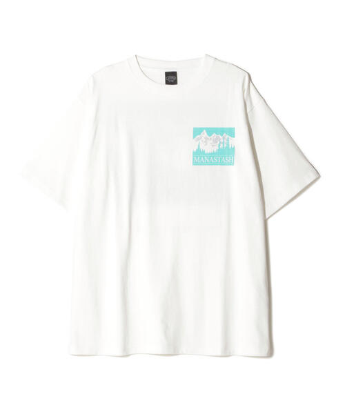 MANASTASH(マナスタッシュ)の「MANASTASH/マナスタッシュ/CiTee OLD TIME(Tシャツ/カットソー・メンズ・ホワイト/ブラック/ラベンダー・L/XL/S/M)」の16枚目の写真