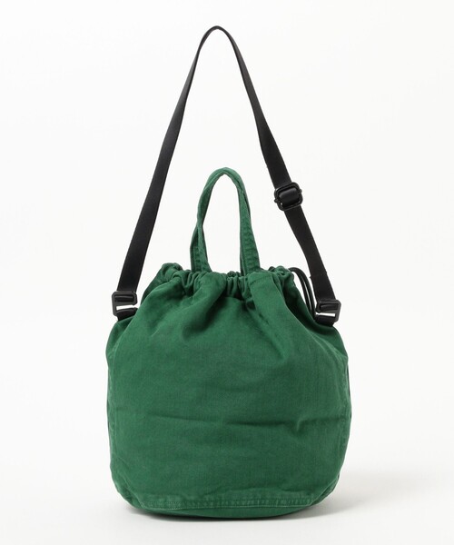 BEAMS BOY（ビームスボーイ）の「【別注】N,P,E / ペイシェントバッグ カラー デニム M（ショルダーバッグ・レディース・ブラウン/ピンク/グリーン/サックスブルー・ONE SIZE）」の9枚目の写真