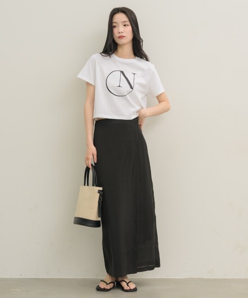 レイヤードシアーラップスカート（スカート）｜NEUNA（ヌナ）の