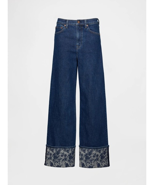 GAP(ギャップ)の「ハイライズ ストライド ワイドデニム(デニムパンツ・レディース・インディゴブルー・23/24/25/26/27/28/29/30)」の3枚目の写真