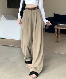 ウエストタックワイドパンツ
