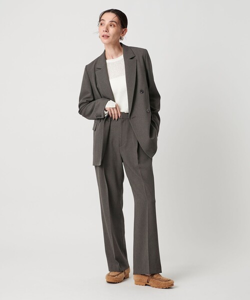 BEAUTY&YOUTH　ポリエステルブレンドバックゴムパンツ ポリエステルブレンド ツイルバックゴムパンツ（その他パンツ