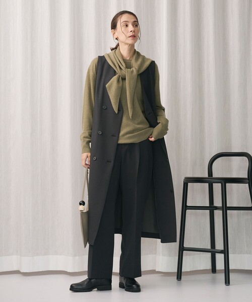 BEAUTY&YOUTH グレー スラックス H BEAUTY&YOUTH】グレー