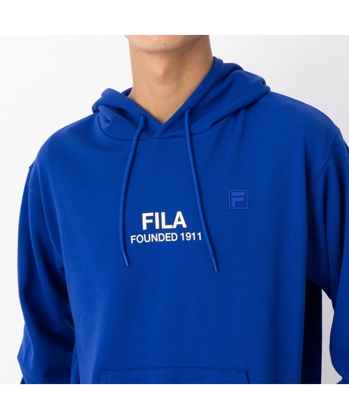 FILA（フィラ）の「HOODIE（パーカー・メンズ・ブルー/ネイビー/ブラック・M/XL/L）」の4枚目の写真