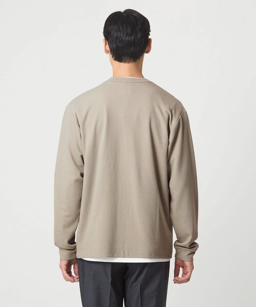 green label relaxing（グリーンレーベルリラクシング）の「ハニカム カーディガン（カーディガン/ボレロ・メンズ・ブラック/ベージュ・XL/L/M/S）」の3枚目の写真