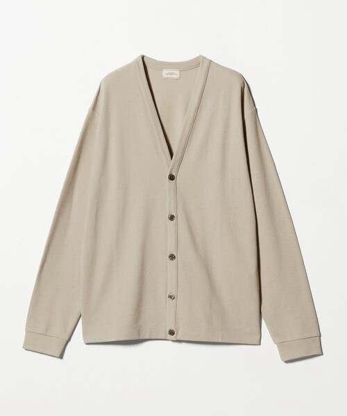 green label relaxing（グリーンレーベルリラクシング）の「ハニカム カーディガン（カーディガン/ボレロ・メンズ・ブラック/ベージュ・XL/L/M/S）」の4枚目の写真