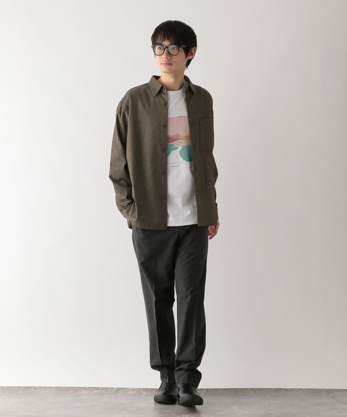 GLOBAL WORK（グローバルワーク）の「アーバンデニムシャツ/452310（シャツ/ブラウス・メンズ・ブラウン/ネイビー・SMALL/MEDIUM/LARGE/X-LARGE）」の17枚目の写真