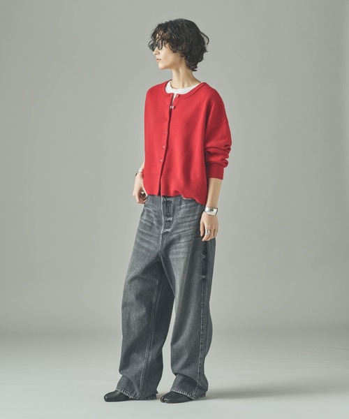 セール】Curensology(カレンソロジー)/ウールカシミヤ2WAYプルオーバー