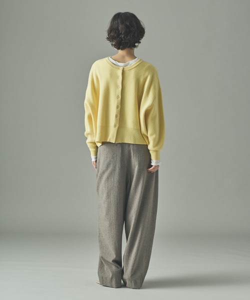 【しきママさま】美品 カレンソロジー 2wayニットプルオーバー Curensology（カレンソロジー） カーディガン /ウールカシミヤ2WAYプル