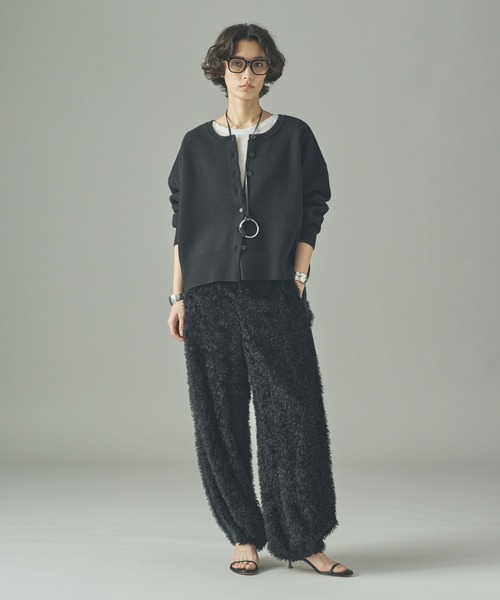 Curensology フレアー2WAYニットプルオーバー Curensology フレアー2WAYニットプルオーバー Curensology｜フレアー