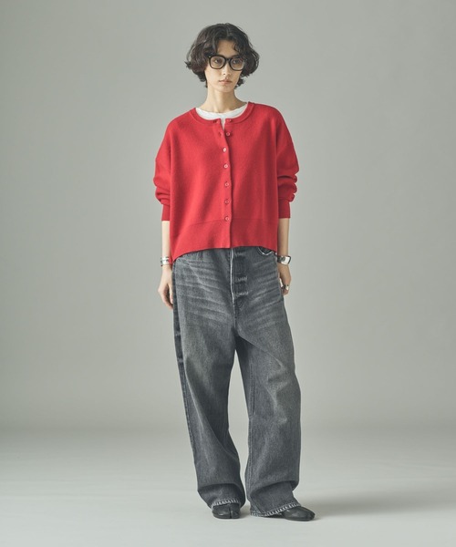 Curensology(カレンソロジー)/ウールカシミヤ2WAYプルオーバー