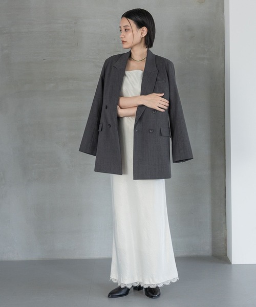 セール】【セットアップ対応】ハンサムダブルジャケット（テーラード