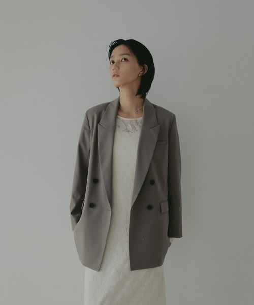 セール】【セットアップ対応】ハンサムダブルジャケット（テーラード