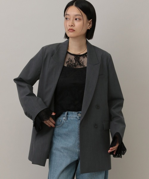 セール】【セットアップ対応】ハンサムダブルジャケット（テーラード