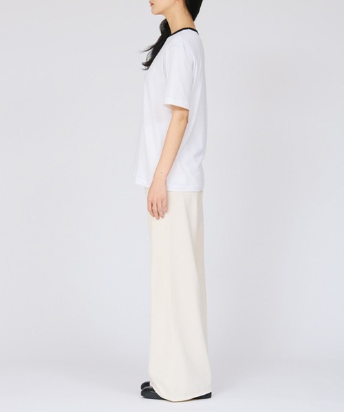 HANES(ヘインズ)の「【Hanes】dodojean 百々千晴さんコラボレーション リバーシブルTシャツ(Tシャツ/カットソー・レディース・レッド/ホワイト/ブラック・M)」の21枚目の写真