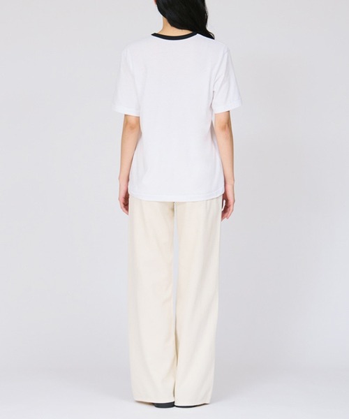 HANES(ヘインズ)の「【Hanes】dodojean 百々千晴さんコラボレーション リバーシブルTシャツ(Tシャツ/カットソー・レディース・レッド/ホワイト/ブラック・M)」の22枚目の写真