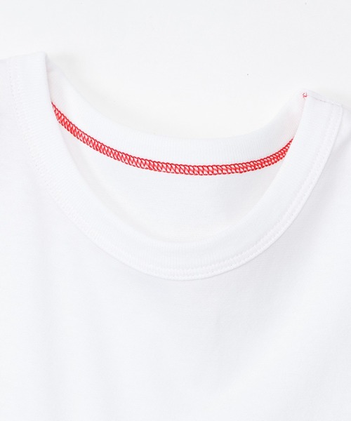 HANES(ヘインズ)の「【Hanes】dodojean 百々千晴さんコラボレーション リバーシブルTシャツ(Tシャツ/カットソー・レディース・レッド/ホワイト/ブラック・M)」の12枚目の写真
