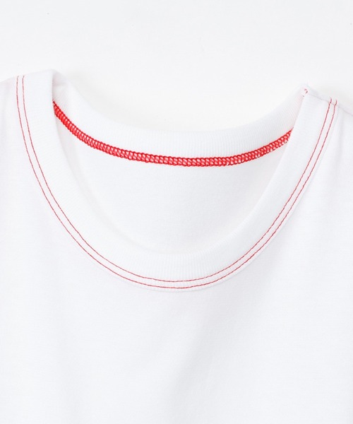 HANES(ヘインズ)の「【Hanes】dodojean 百々千晴さんコラボレーション リバーシブルTシャツ(Tシャツ/カットソー・レディース・レッド/ホワイト/ブラック・M)」の14枚目の写真