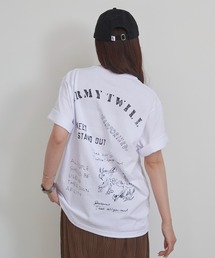 ARMY TWILL | 【ARMY TWILL】プリントTシャツ　クラフト　AM-2613012(Tシャツ/カットソー)