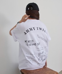 ARMY TWILL（アーミーツイル）の「【ARMY TWILL】プリントTシャツ　クラフト　AM-2613012（Tシャツ/カットソー）」