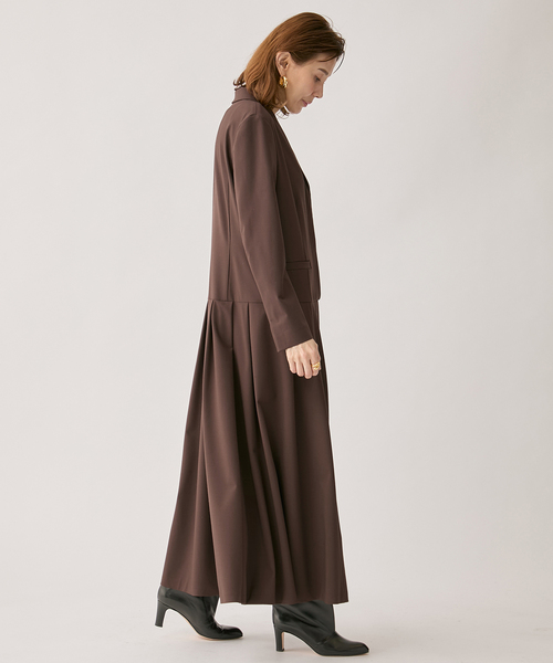 TRストレッチタックワンピース（ワンピース）｜VERMEIL par iena