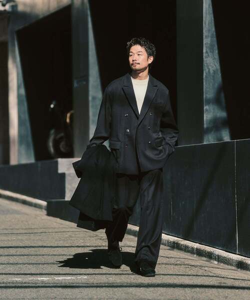 T/Rツイル ダブルワイドセットアップ（セットアップ）｜417 EDIFICE