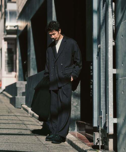 T/Rツイル ダブルワイドセットアップ（セットアップ）｜417 EDIFICE