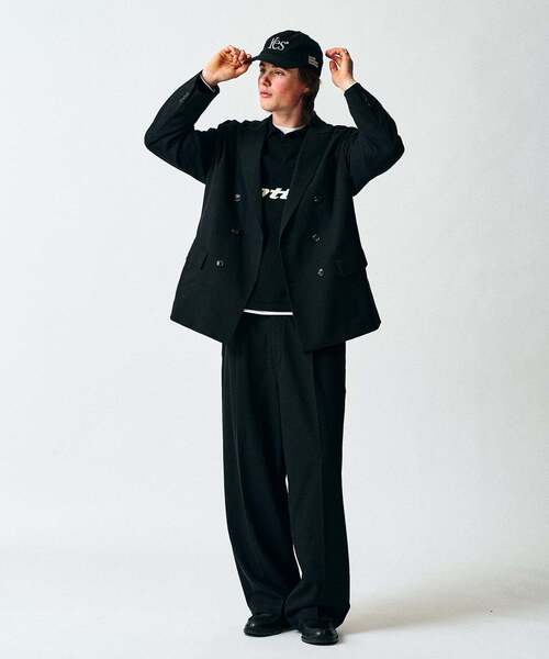 T/Rツイル ダブルワイドセットアップ（セットアップ）｜417