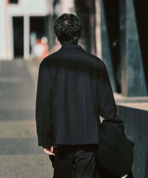 417 EDIFICE(フォーワンセブンエディフィス)の「T/Rツイル ダブルワイドセットアップ(セットアップ・メンズ・ブラック/ブラウン/コバルトブルー・SMALL/MEDIUM/LARGE)」の10枚目の写真