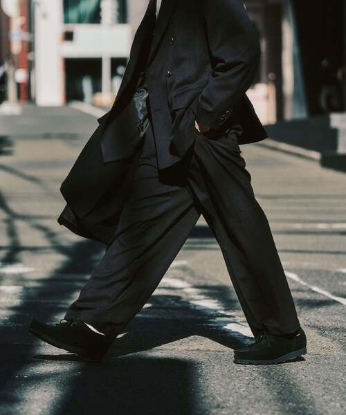 417 EDIFICE(フォーワンセブンエディフィス)の「T/Rツイル ダブルワイドセットアップ(セットアップ・メンズ・ブラック/ブラウン/コバルトブルー・SMALL/MEDIUM/LARGE)」の14枚目の写真