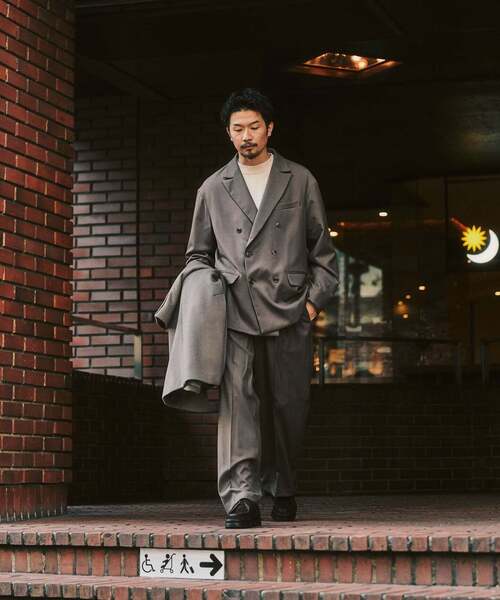 T/Rツイル ダブルワイドセットアップ（セットアップ）｜417 EDIFICE