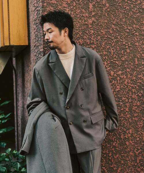 T/Rツイル ダブルワイドセットアップ（セットアップ）｜417 EDIFICE