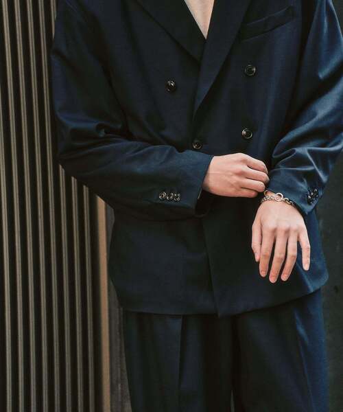 T/Rツイル ダブルワイドセットアップ（セットアップ）｜417 EDIFICE