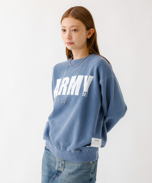 Johnbull(ジョンブル)の「【JOHNBULL/ジョンブル】クルースウェット/トップス/スウェット【WEB限定】(スウェット・レディース・ネイビー/スミクロ・フリー)」の9枚目の写真