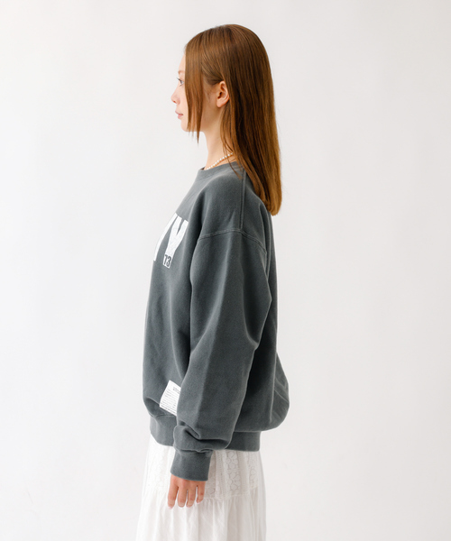 Johnbull(ジョンブル)の「【JOHNBULL/ジョンブル】クルースウェット/トップス/スウェット【WEB限定】(スウェット・レディース・ネイビー/スミクロ・フリー)」の11枚目の写真