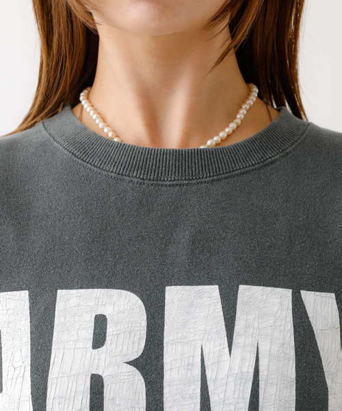 Johnbull(ジョンブル)の「【JOHNBULL/ジョンブル】クルースウェット/トップス/スウェット【WEB限定】(スウェット・レディース・ネイビー/スミクロ・フリー)」の13枚目の写真